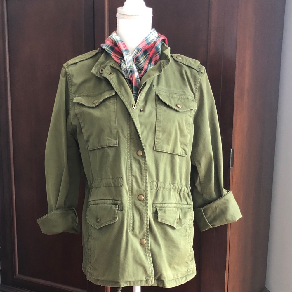 GAP Army Cargo Coat Medium EXCELLENT!